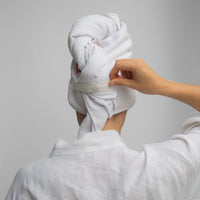 Woven Microfibre Hair Towel