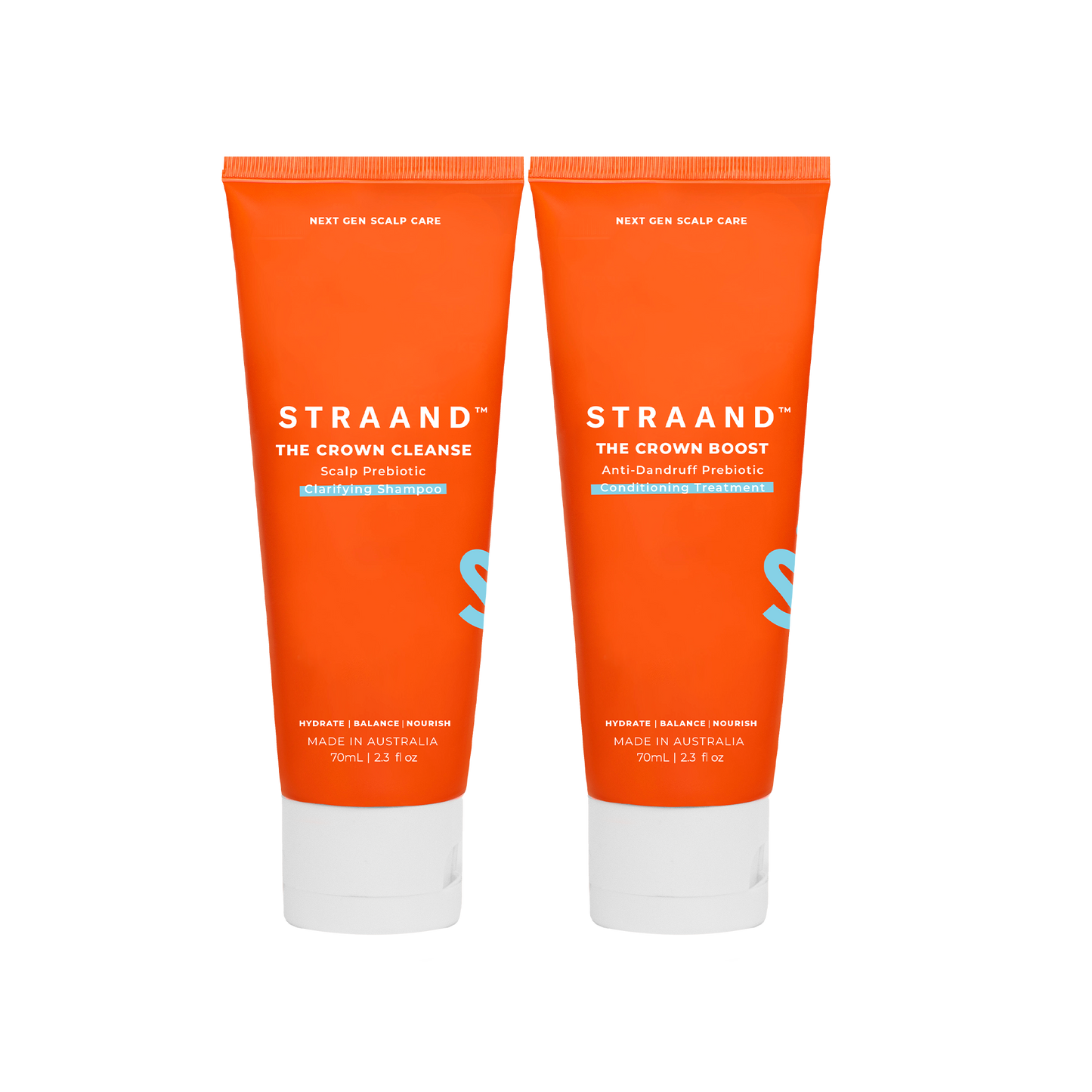 The Mini Duo Prebiotic Shampoo and Conditioner 70ml