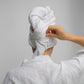 Woven Microfibre Hair Towel