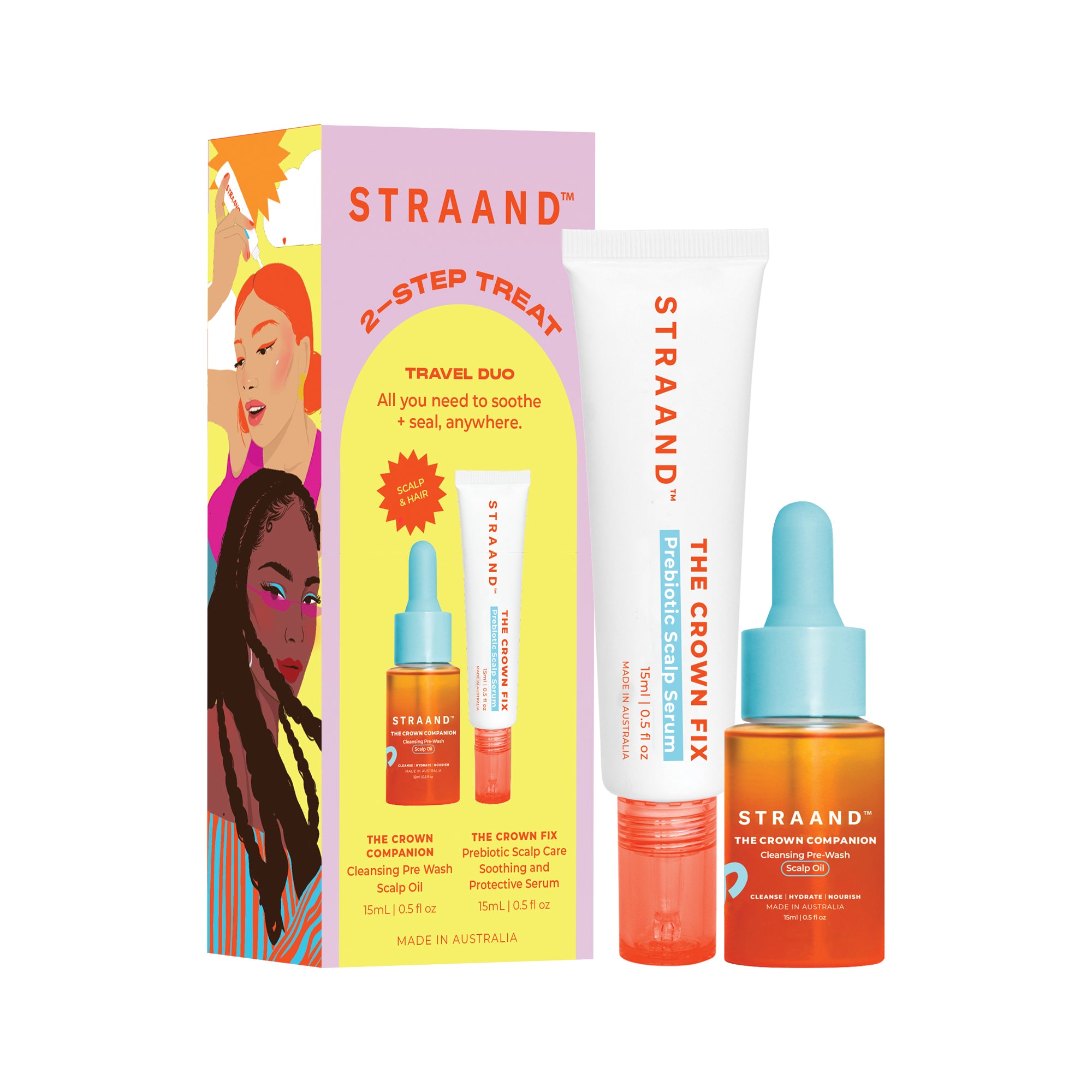 Premium Scalp Care & Hair Care for Dandruff, Dryness & Frizz | STRAAND