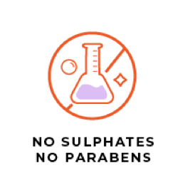 No sulphates or parabens